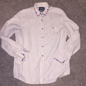 Topman western button down men's shirt
